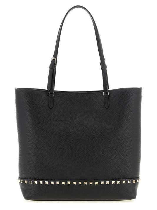 Black Calfskin Shoulder Bag