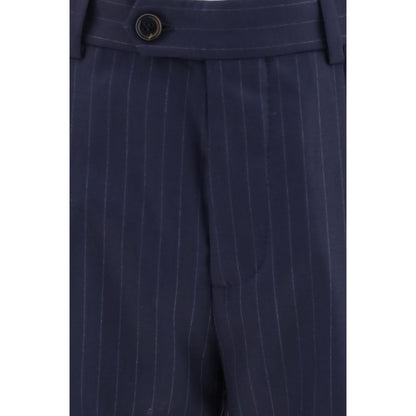 Blue Wool Oves Aries Dress Pants