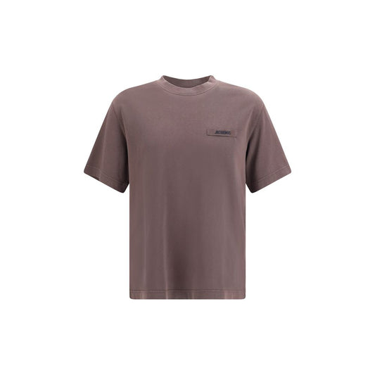 Brown Cotton T-Shirt