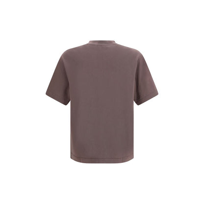 Brown Cotton T-Shirt