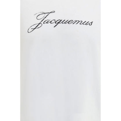 White Cotton Long Sleeve T-Shirt