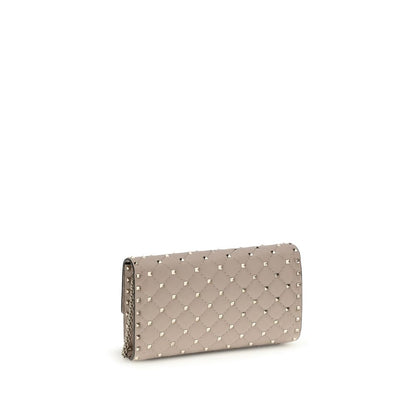 Beige Calf Leather Bos Taurus Shoulder Bag