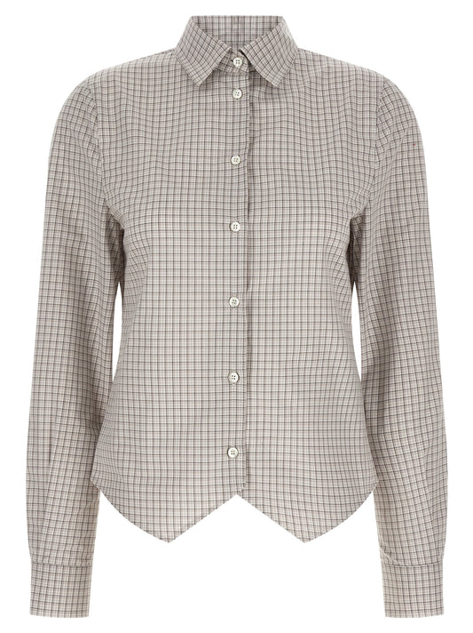 Beige Cotton Blouse