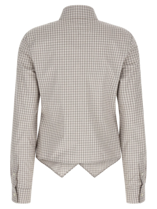 Beige Cotton Blouse