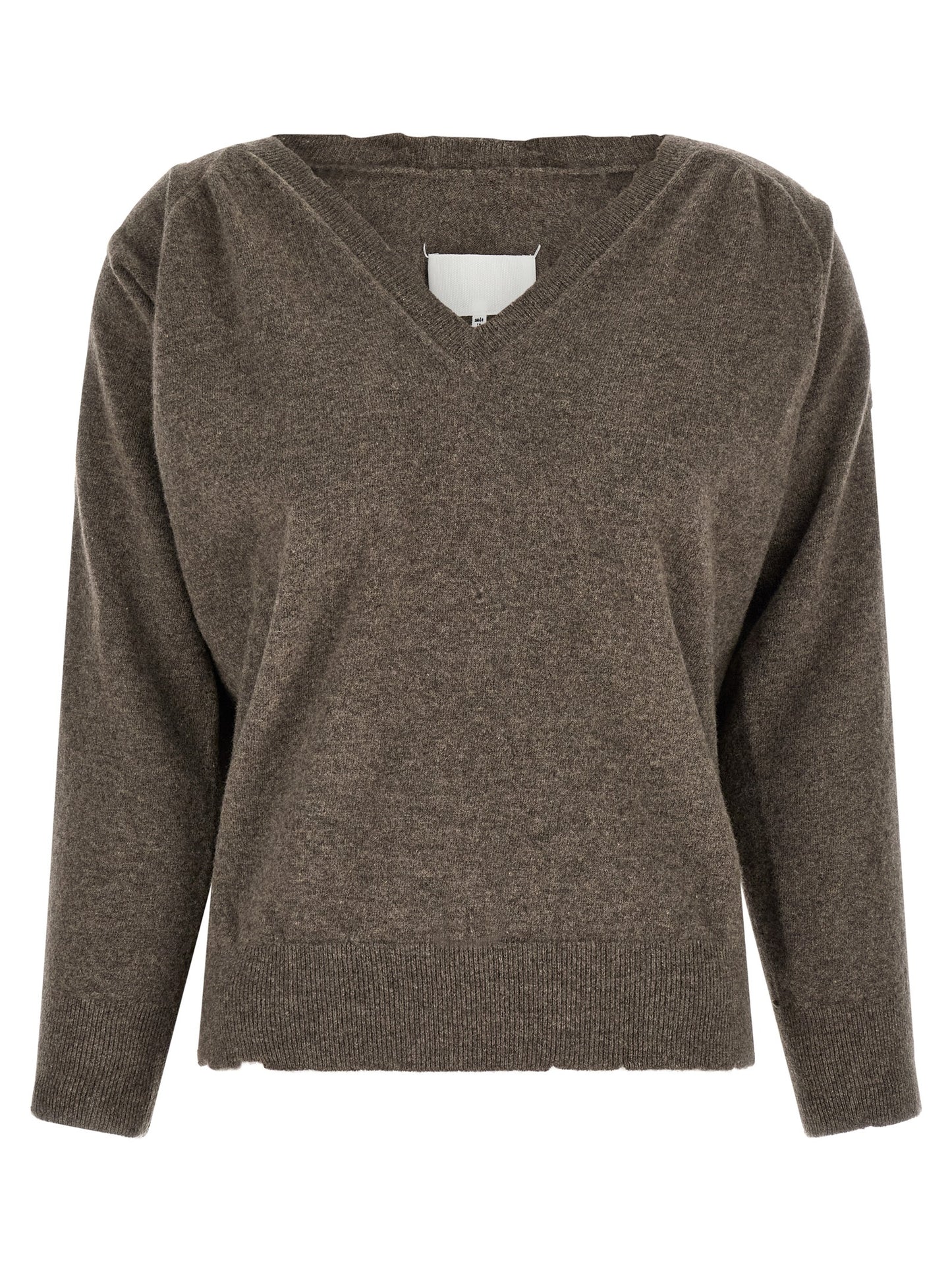 Brown Virgin Wool Cardigan