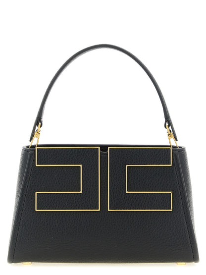 Black Polyester Handbag