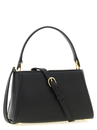 Black Polyester Handbag