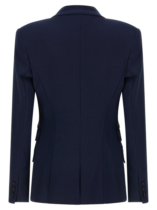 Blue Polyester Blazer