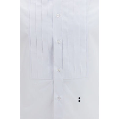 White Cotton Dress Shirt