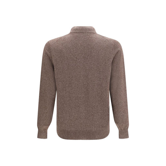 Brown Cashmere Cardigan
