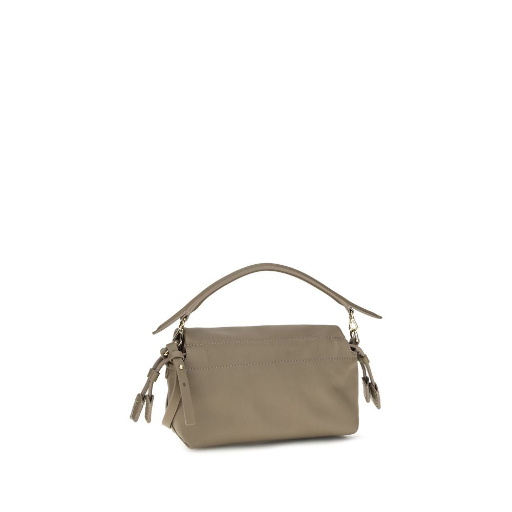 Beige Lamb Ovis Aries Aries Shoulder Bag
