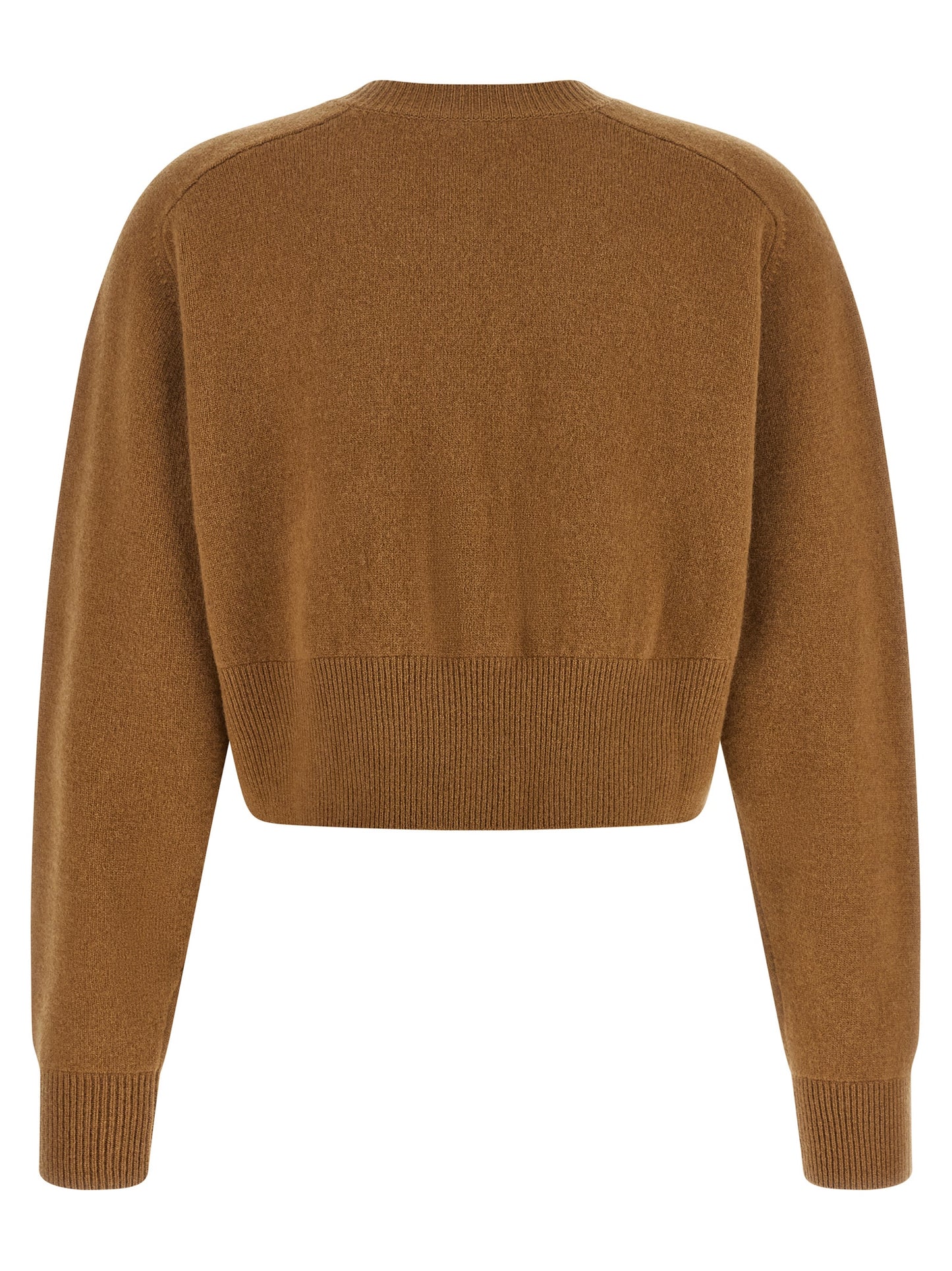 Brown Wool Cardigan
