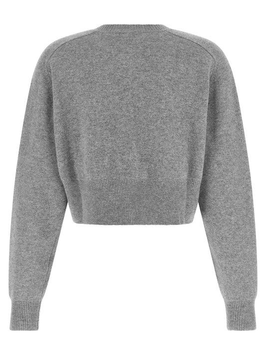 Gray Wool Cardigan