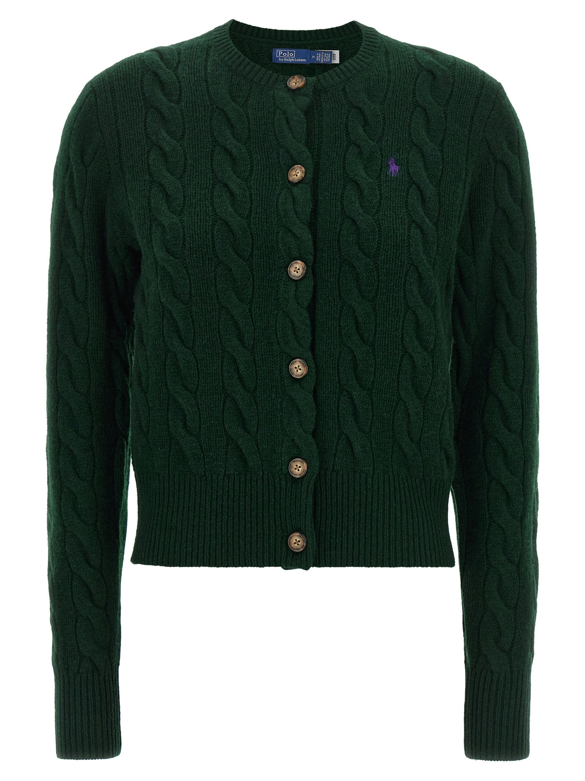 Bicolor Wool Cardigan