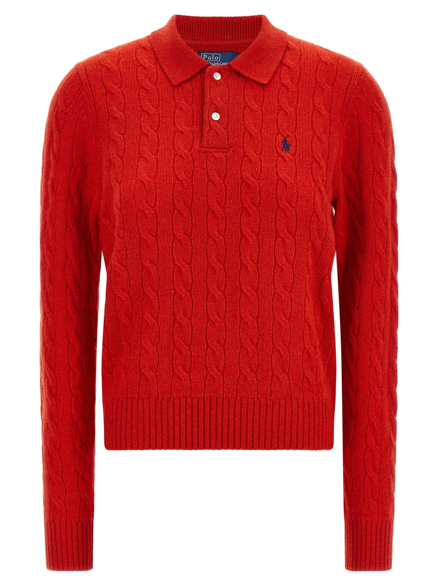 Multicolor Wool Polo Shirt