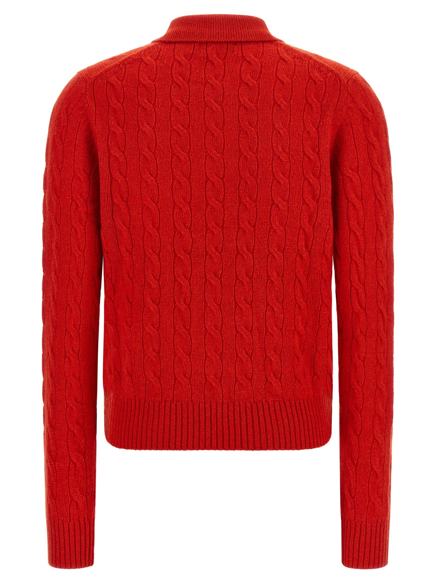 Multicolor Wool Polo Shirt