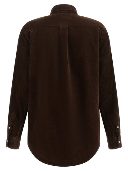 Brown Cotton Blouse