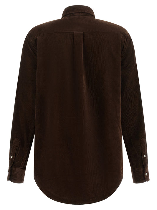 Brown Cotton Blouse