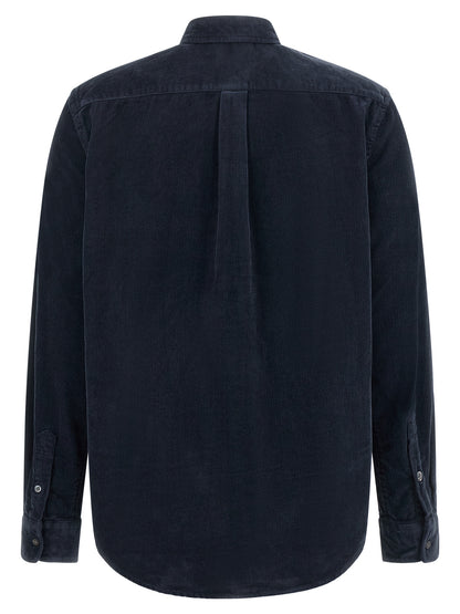 Blue Cotton Blouse