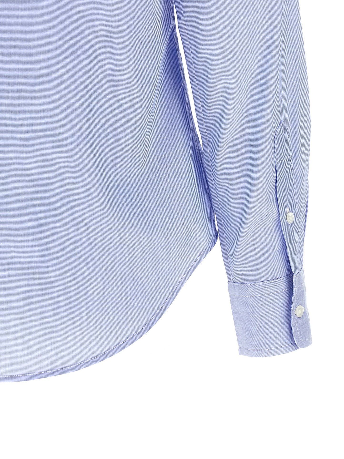Blue Cotton Blouse