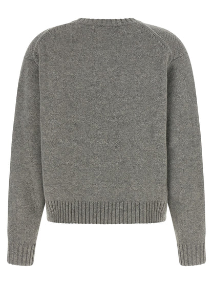 Gray Wool Cardigan