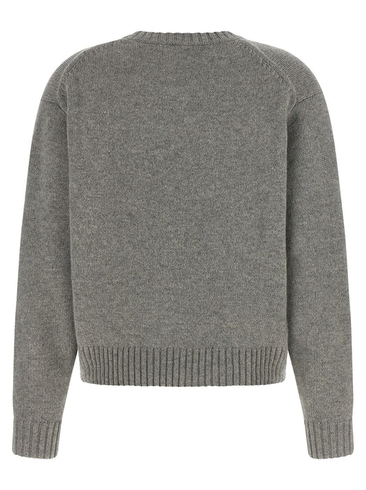 Gray Wool Cardigan