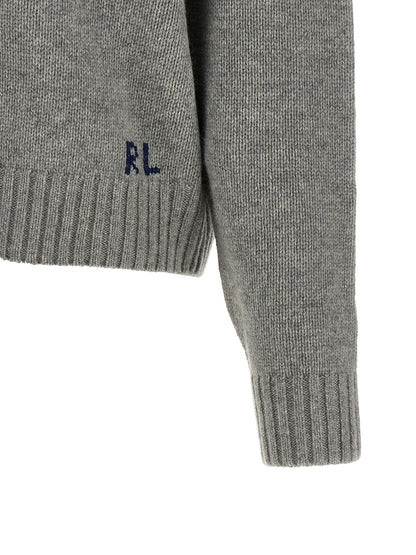 Gray Wool Cardigan