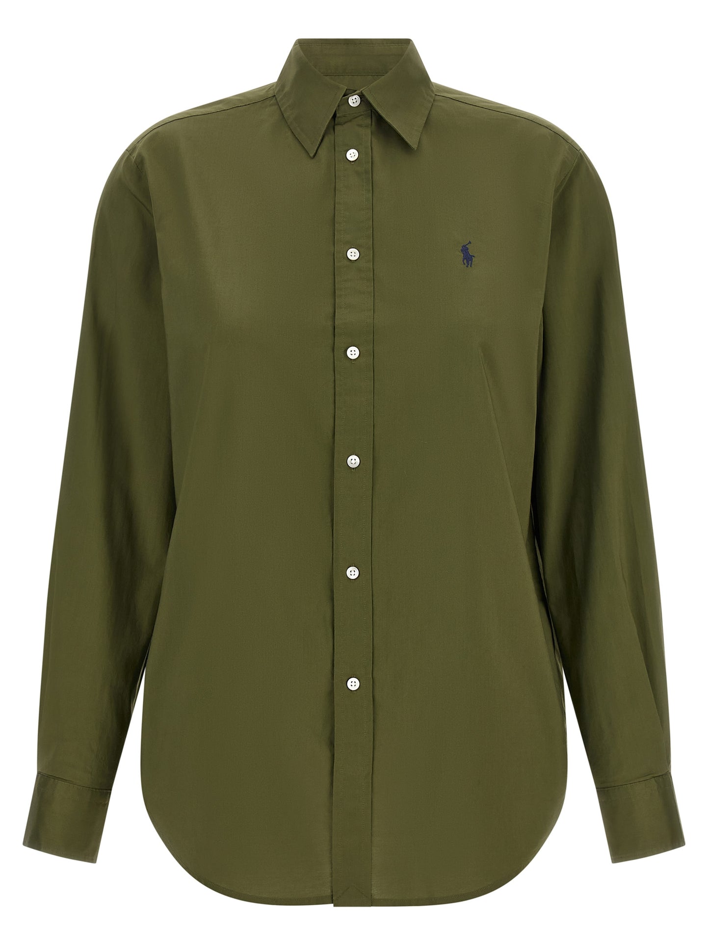 Bicolor Cotton Blouse