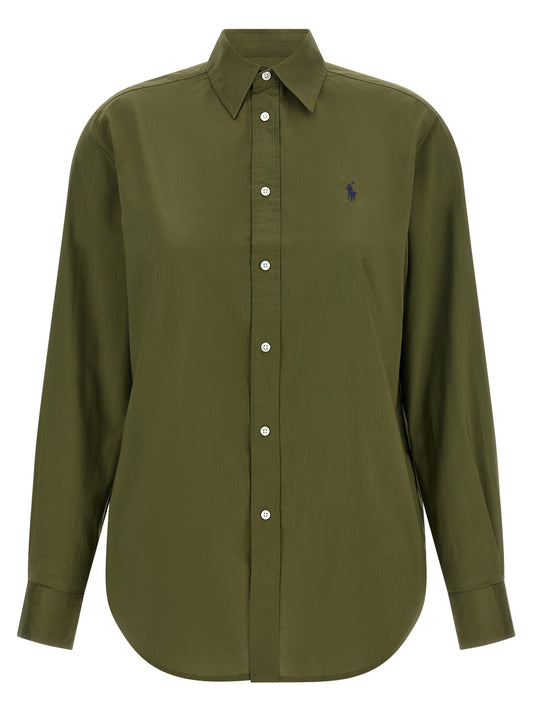 Bicolor Cotton Blouse