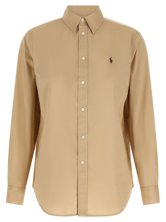 Beige Cotton Blouse