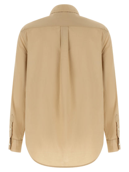 Beige Cotton Blouse