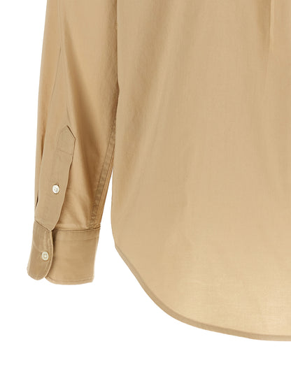 Beige Cotton Blouse