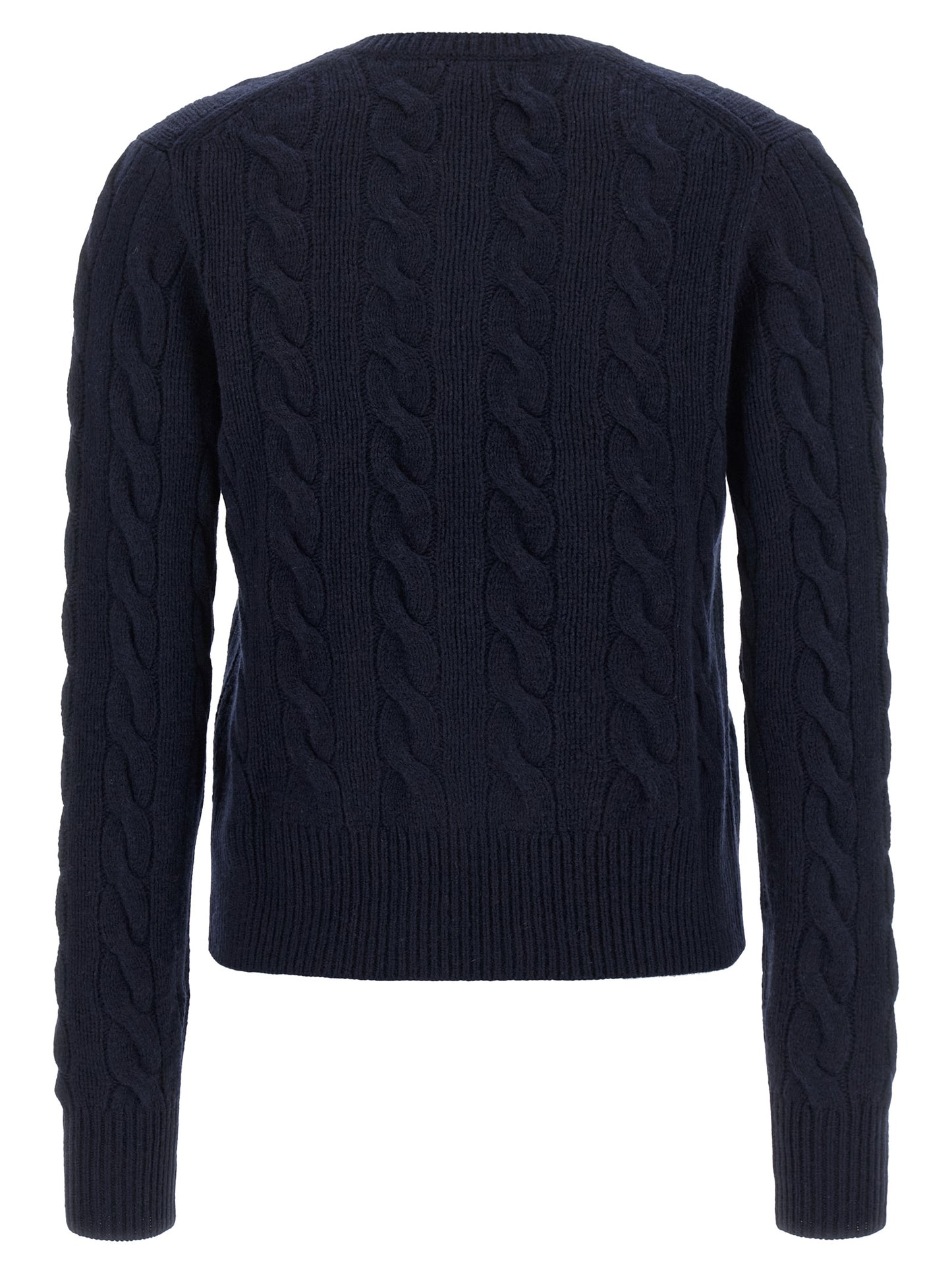 Blue Wool Cardigan