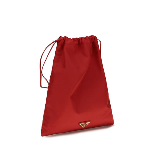 Multicolor Polyamide Clutch Bag