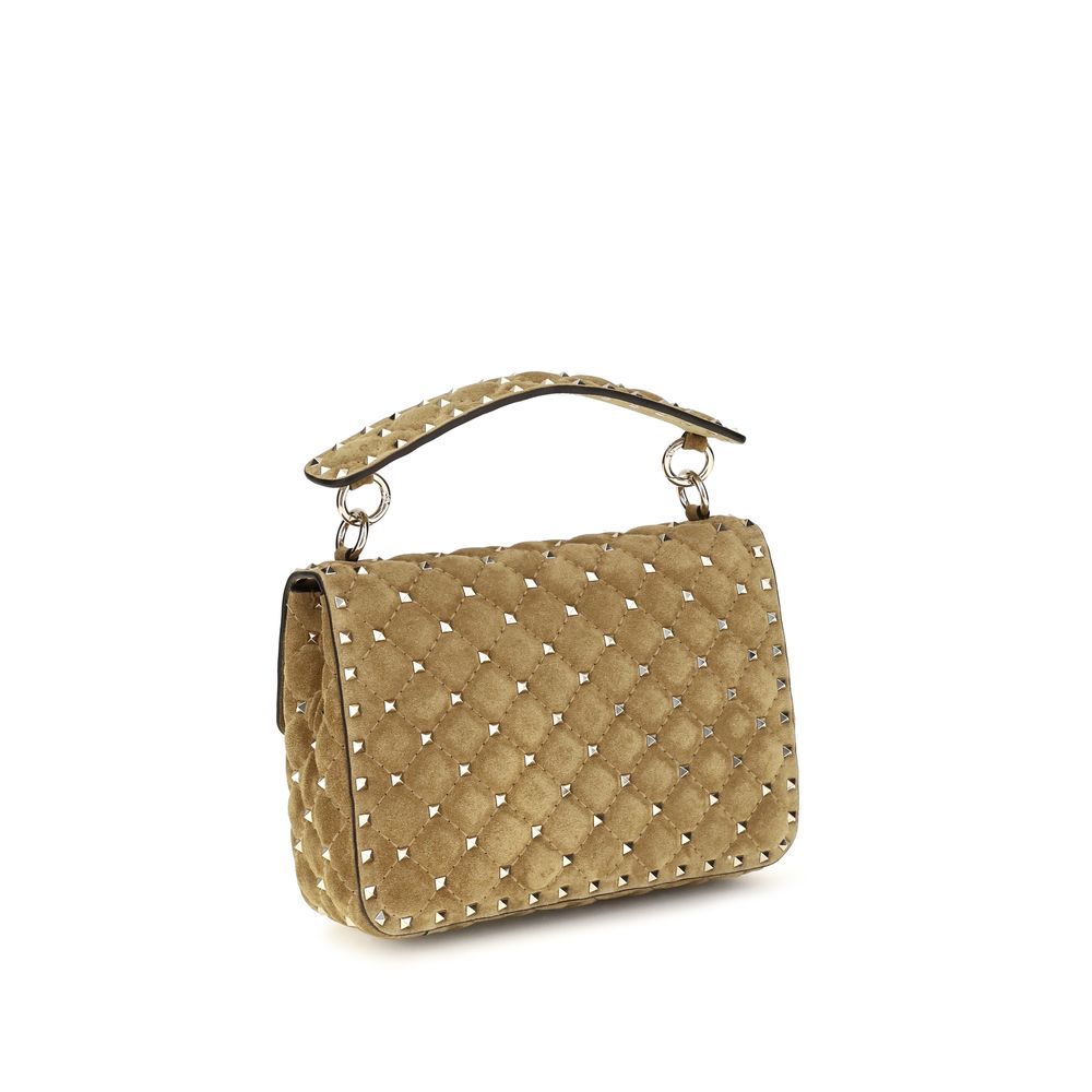 Beige Calf Leather Bos Taurus Handbag