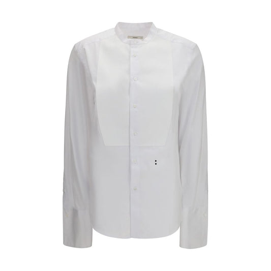 White Cotton Dress Shirt