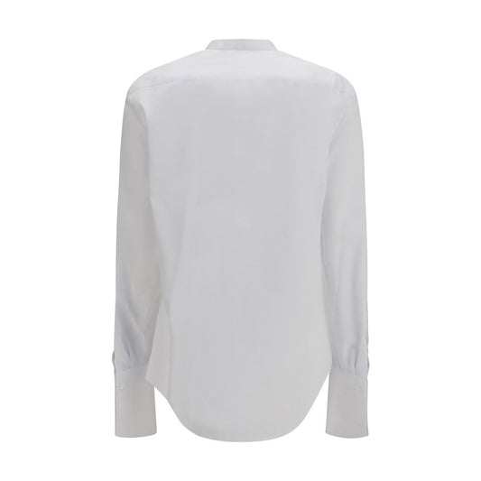 White Cotton Dress Shirt