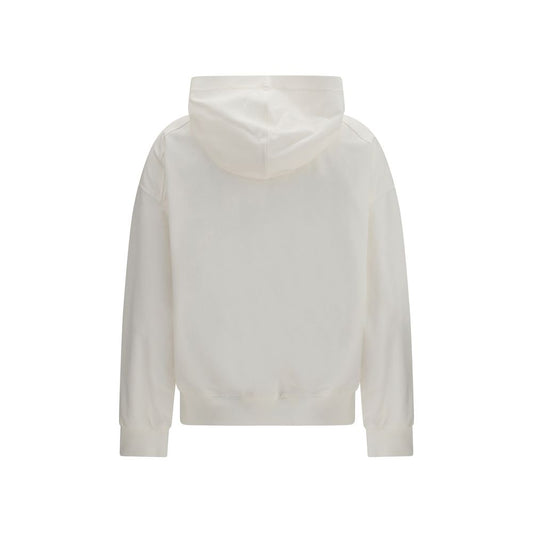 White Cotton Sweatshirt
