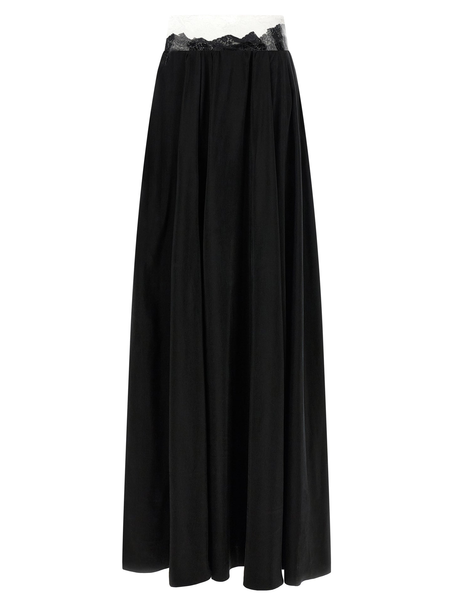 Black Copper Mini Skirt