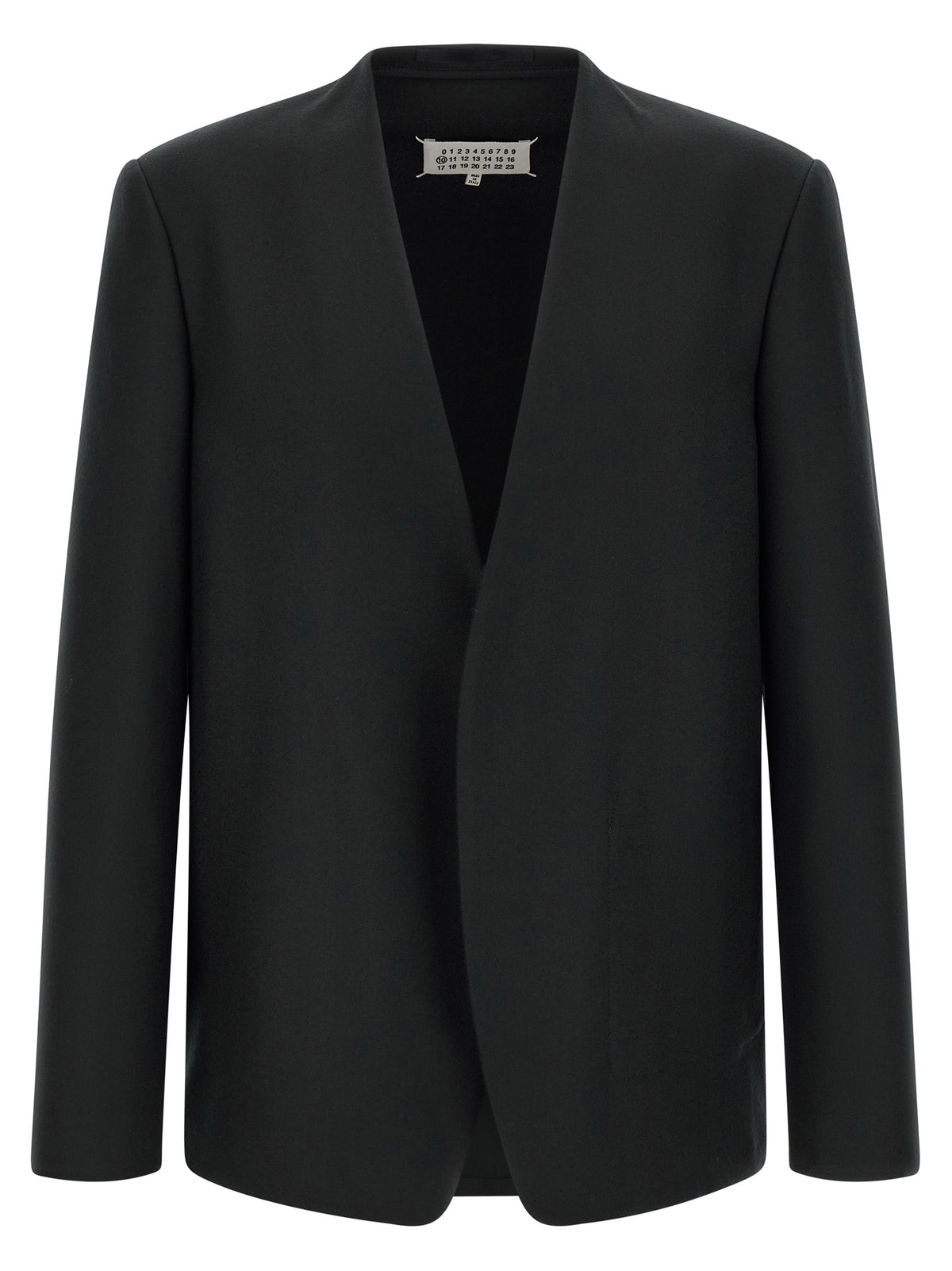 Black Virgin Wool Blazer