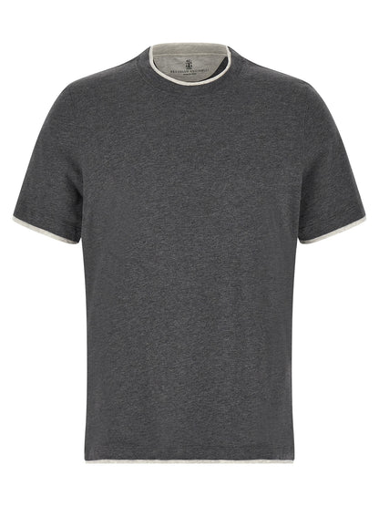 Gray Cotton T-Shirt