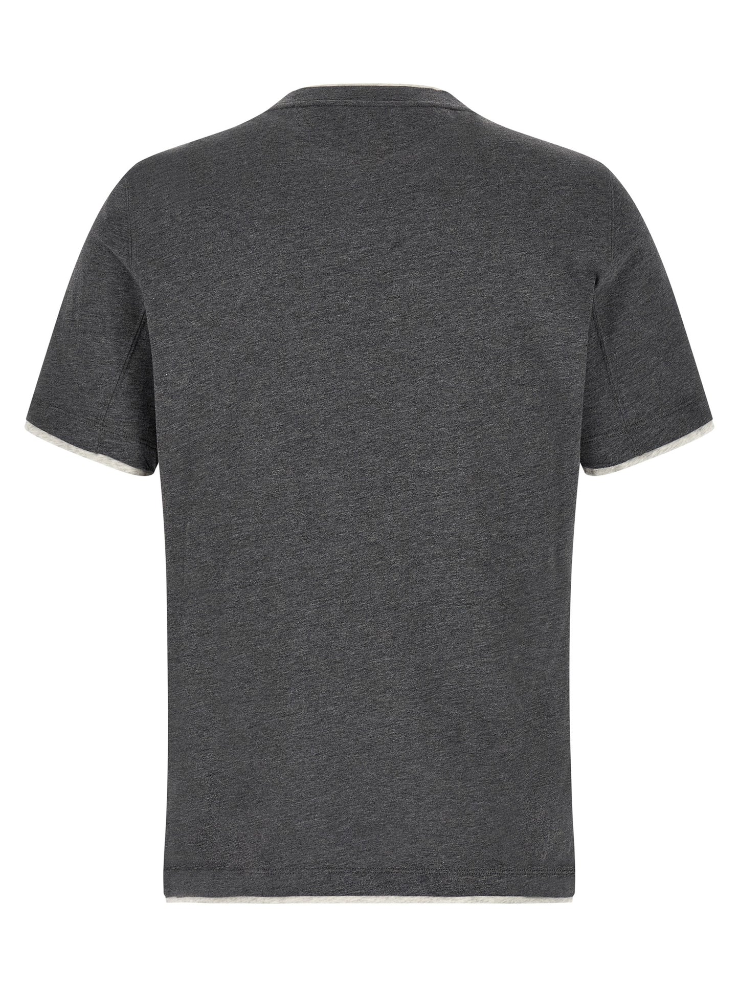 Gray Cotton T-Shirt