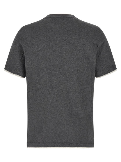 Gray Cotton T-Shirt