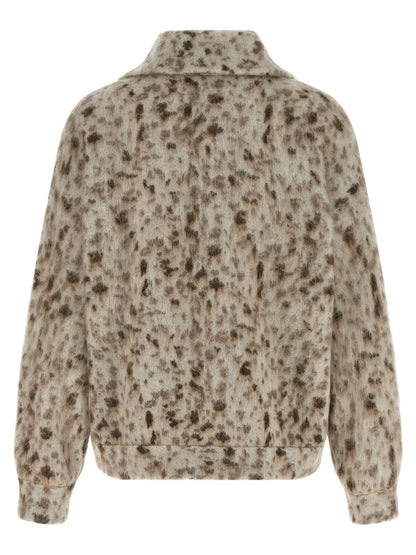 Multicolor Wool Cardigan