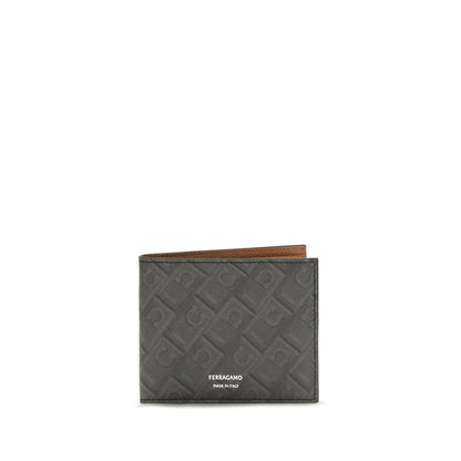Gray Calf Leather Bos Taurus Wallet