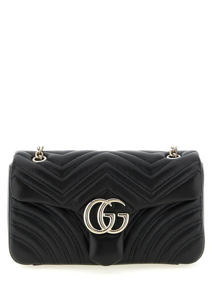 Black Lamb Leather Shoulder Bag