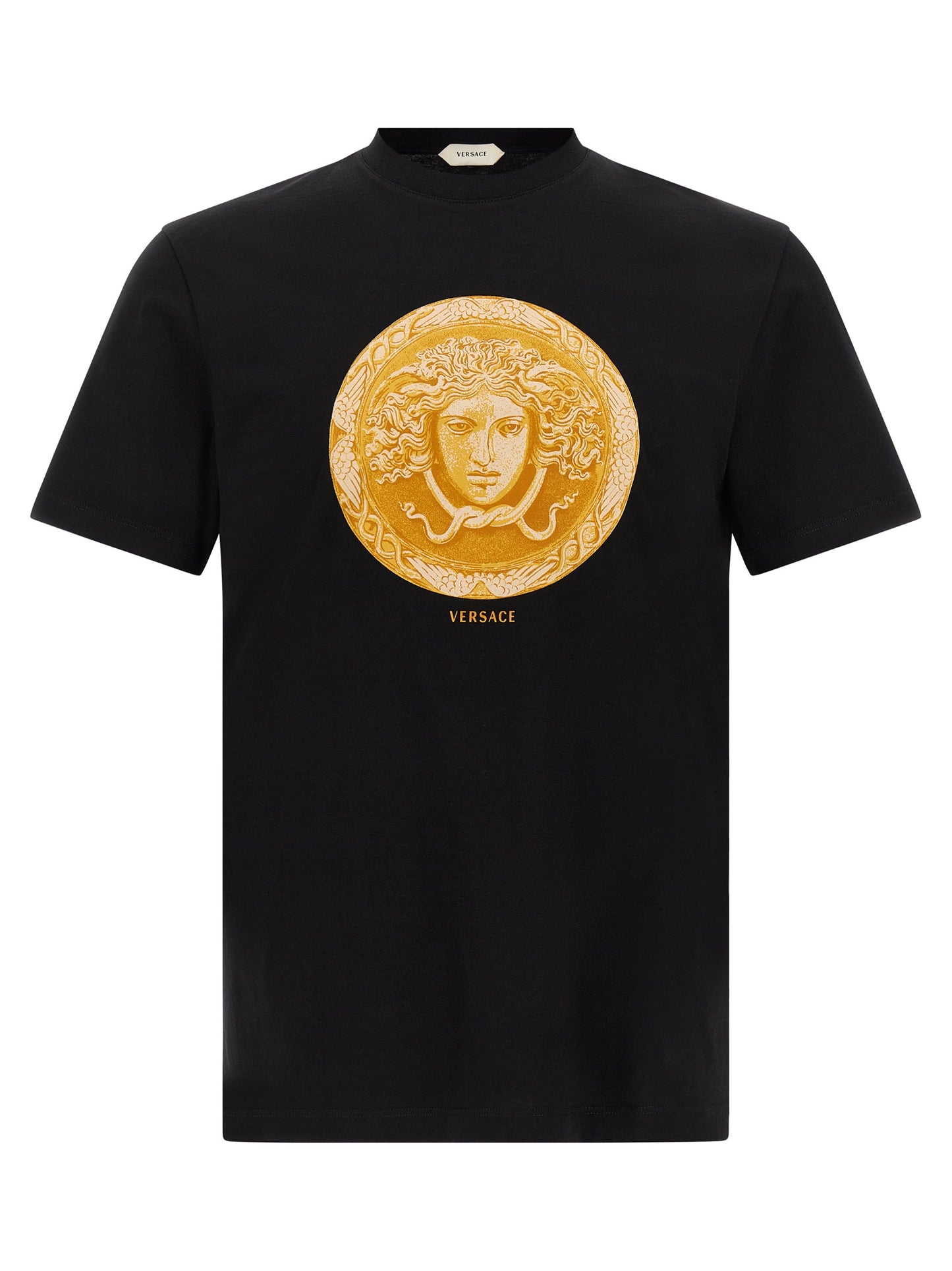 Black Cotton T-Shirt