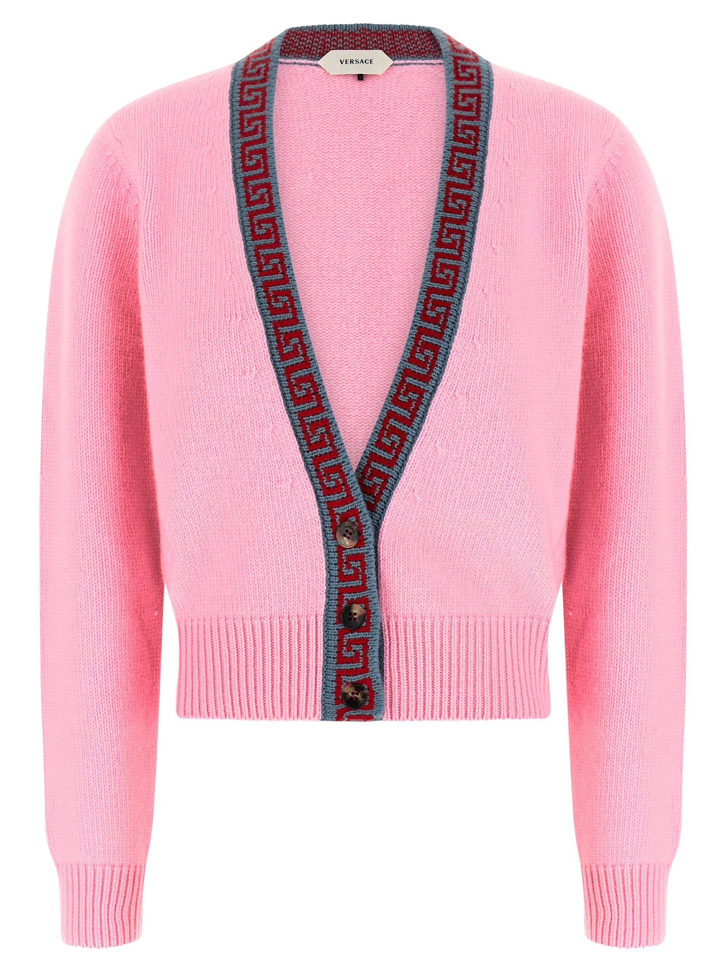 Multicolor Virgin Wool Cardigan