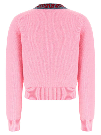 Multicolor Virgin Wool Cardigan