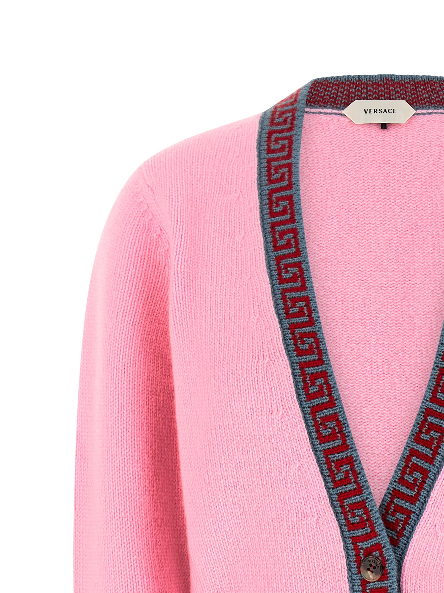 Multicolor Virgin Wool Cardigan